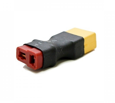 Male XT60 to Female Deans - No Cable 4-Pack