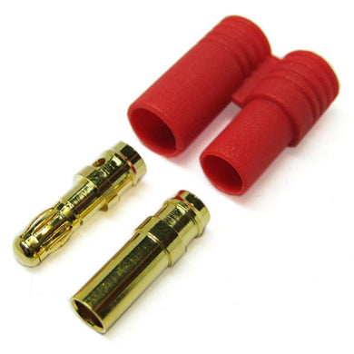 3.5mm Gold Connector w/Housing 5-Pack