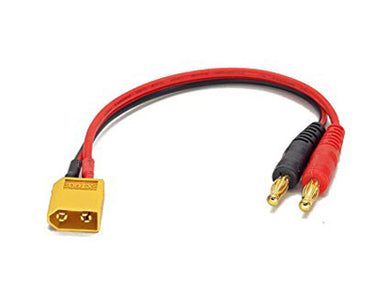 Male XT60 to Charge Cable 4-Pack